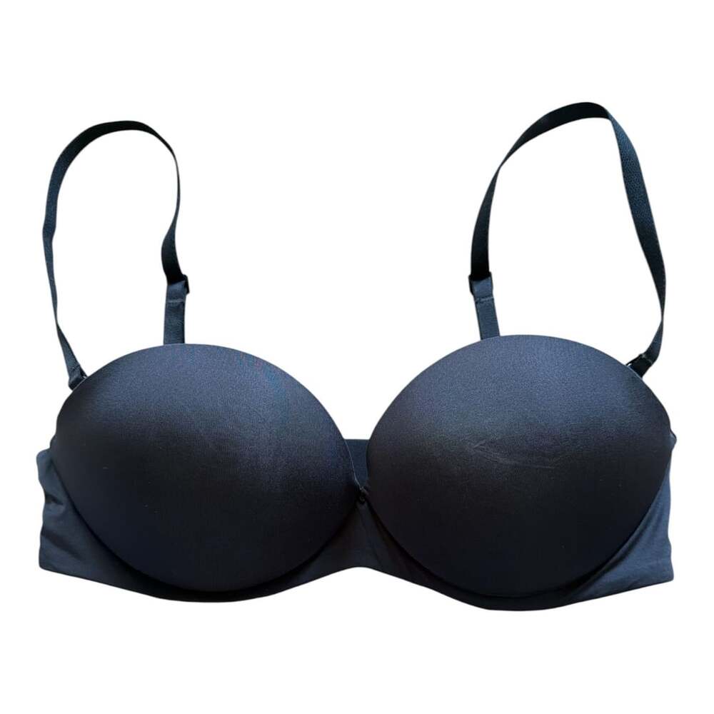 SKIMS Ultimate Push-Up Balconette Bra Onyx Black 34C nwot